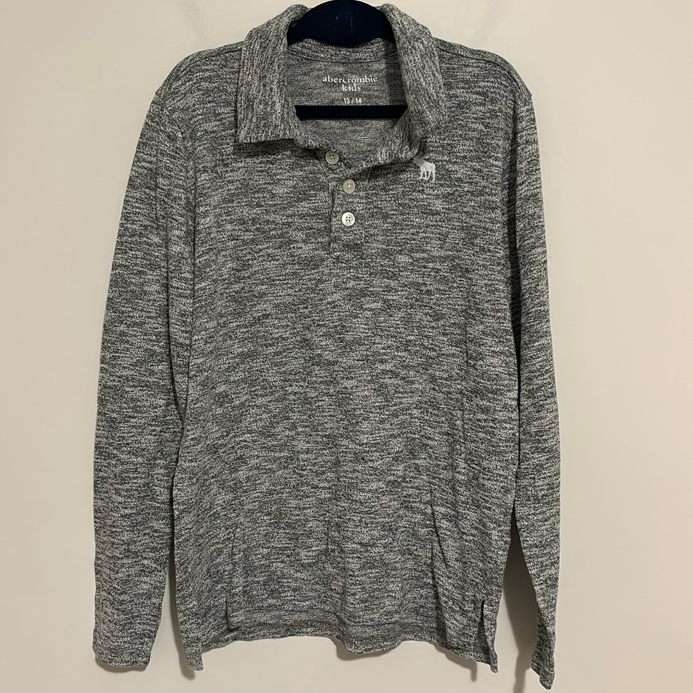 Abercrombie & Fitch Boys Long-sleeved Polo